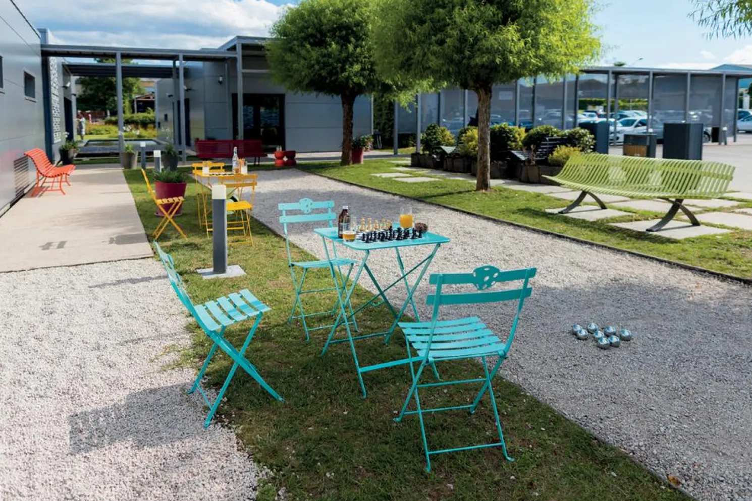 Fermob Bistro Klapptisch Rechteckig 57x57 Honig