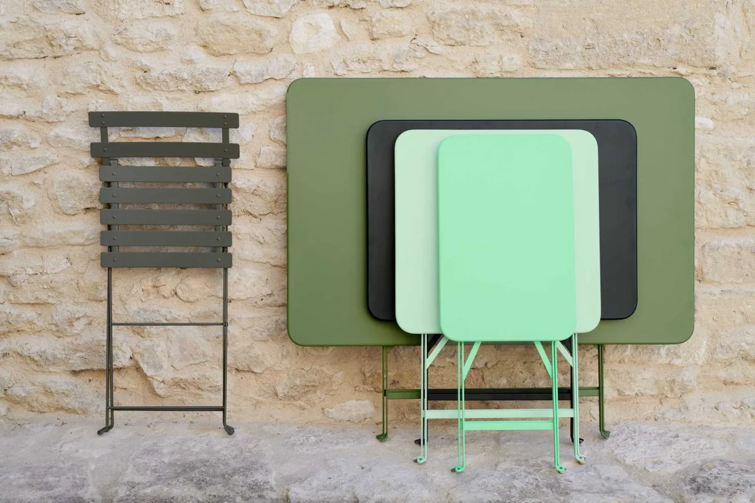 Fermob Bistro Klapptisch Rechteckig 57x57 Honig