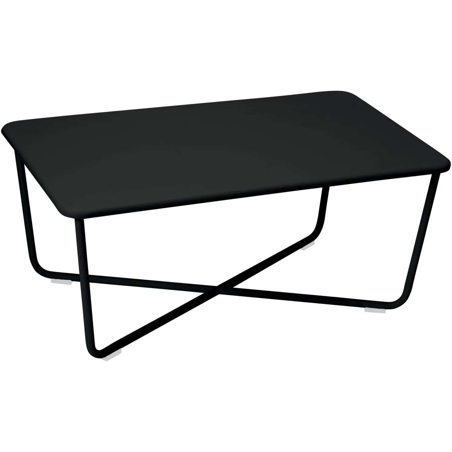 Fermob Croisette Lounge-Tisch 97x57 cm Lakritze
