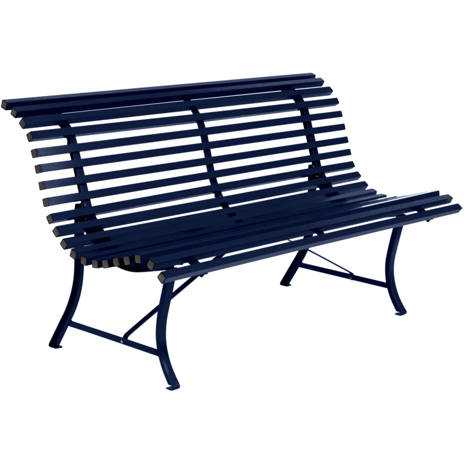 Fermob Louisiane 150 Gartenbank Abyssblau