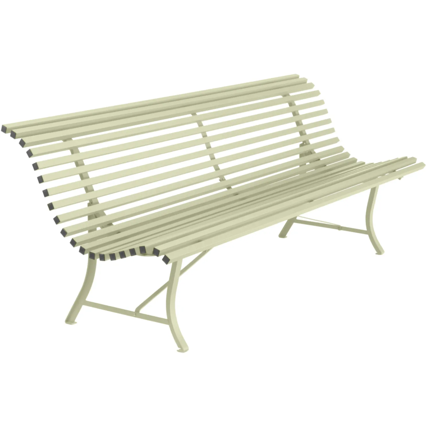 Fermob Louisiane Outdoor Bank 200 cm Lindgrün