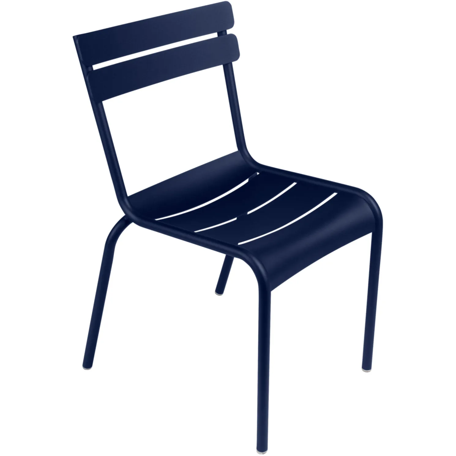 Fermob Luxembourg Stuhl stapelbar Abyssblau