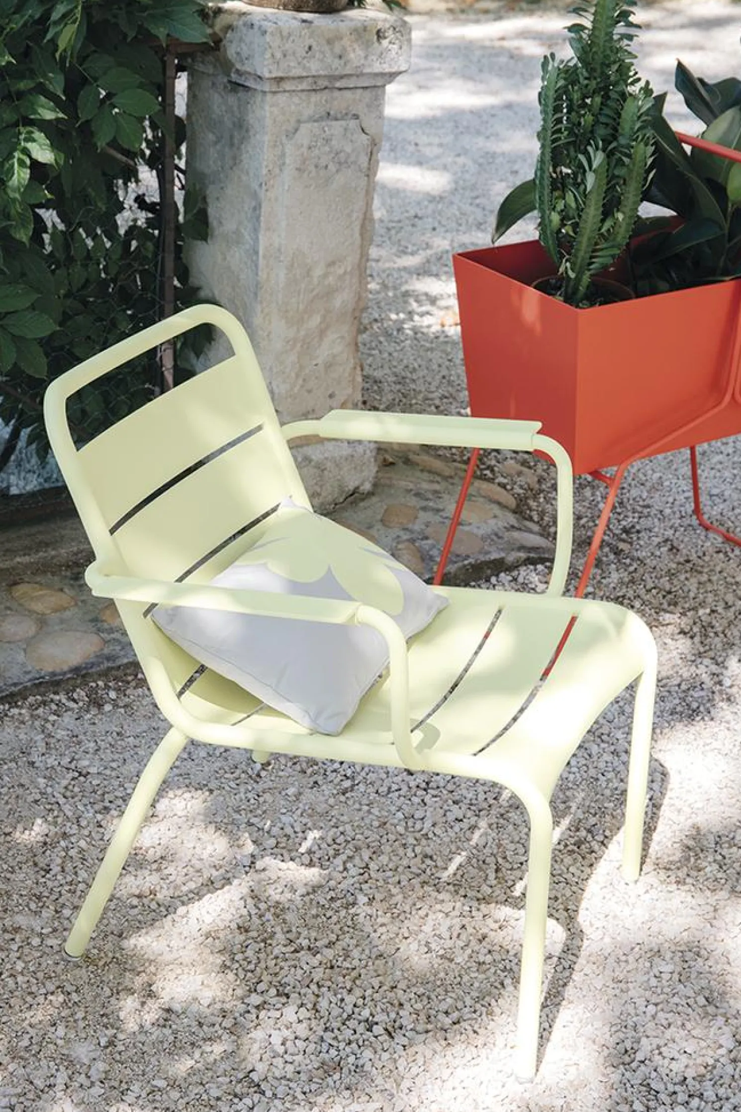 Fermob Luxembourg Lounge-Sessel Gewittergrau