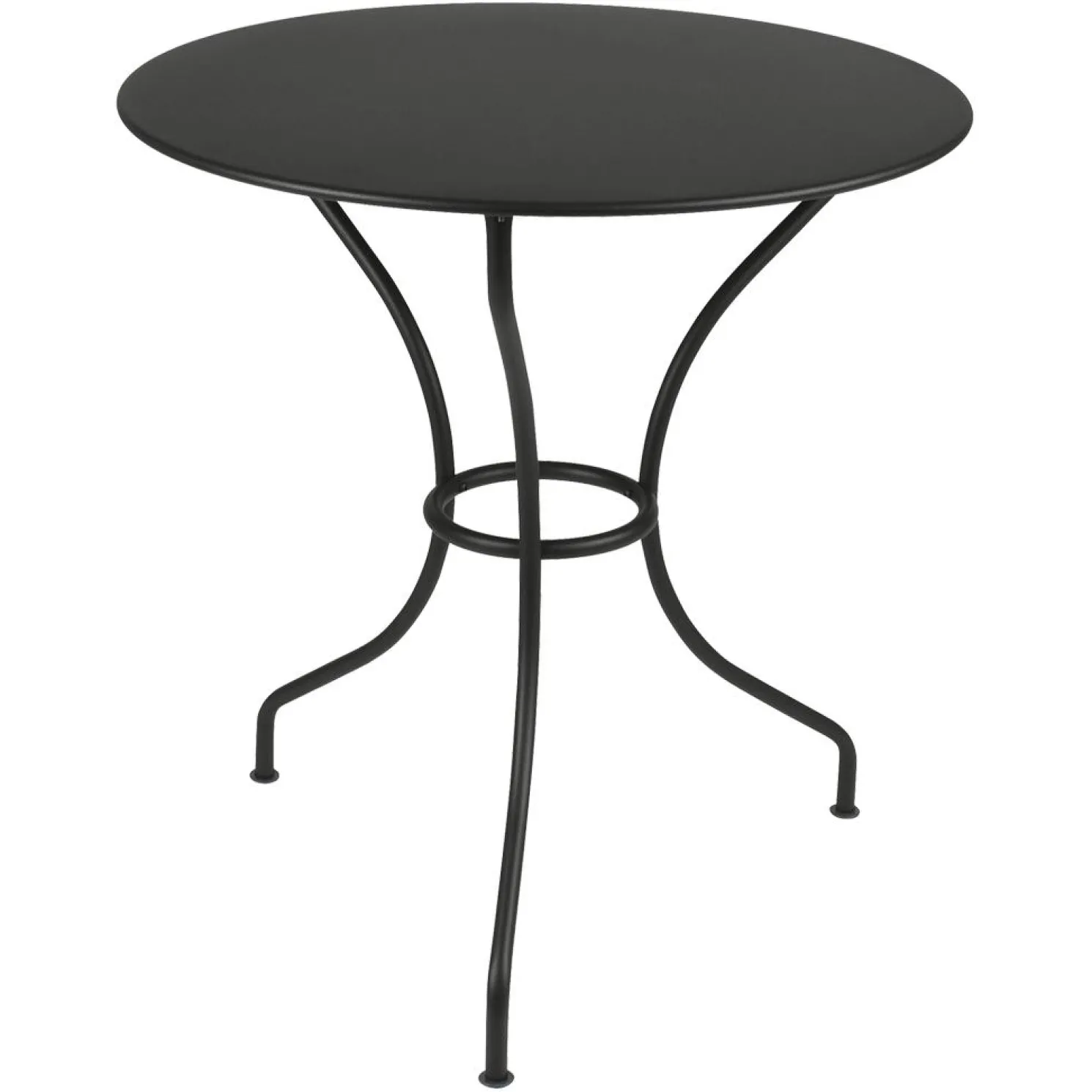 Fermob Opéra+ Cafe-Tisch Ø67 cm Lakritze