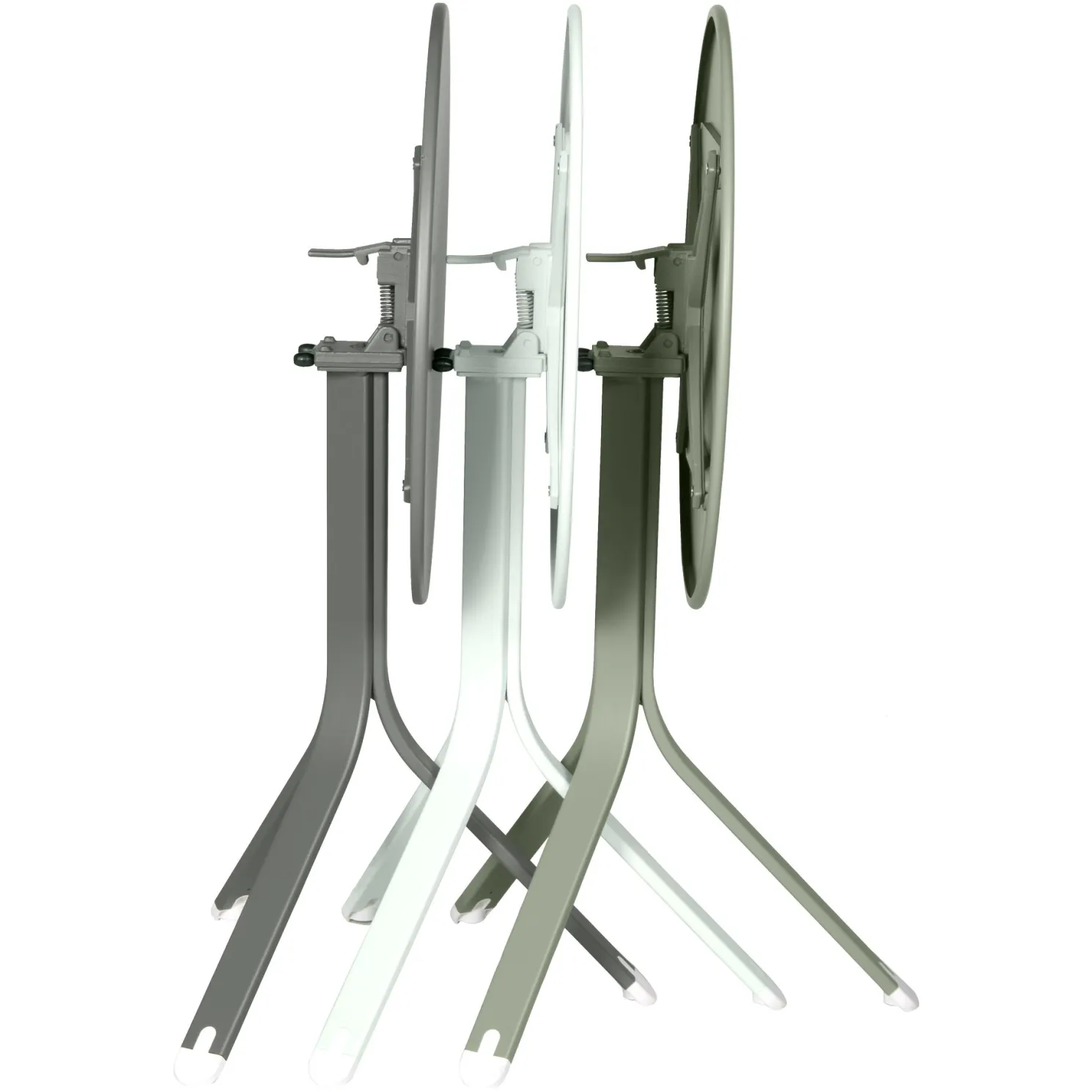 Fermob REST’O Klapptisch Outdoor Lehmgrau Ø 60 cm