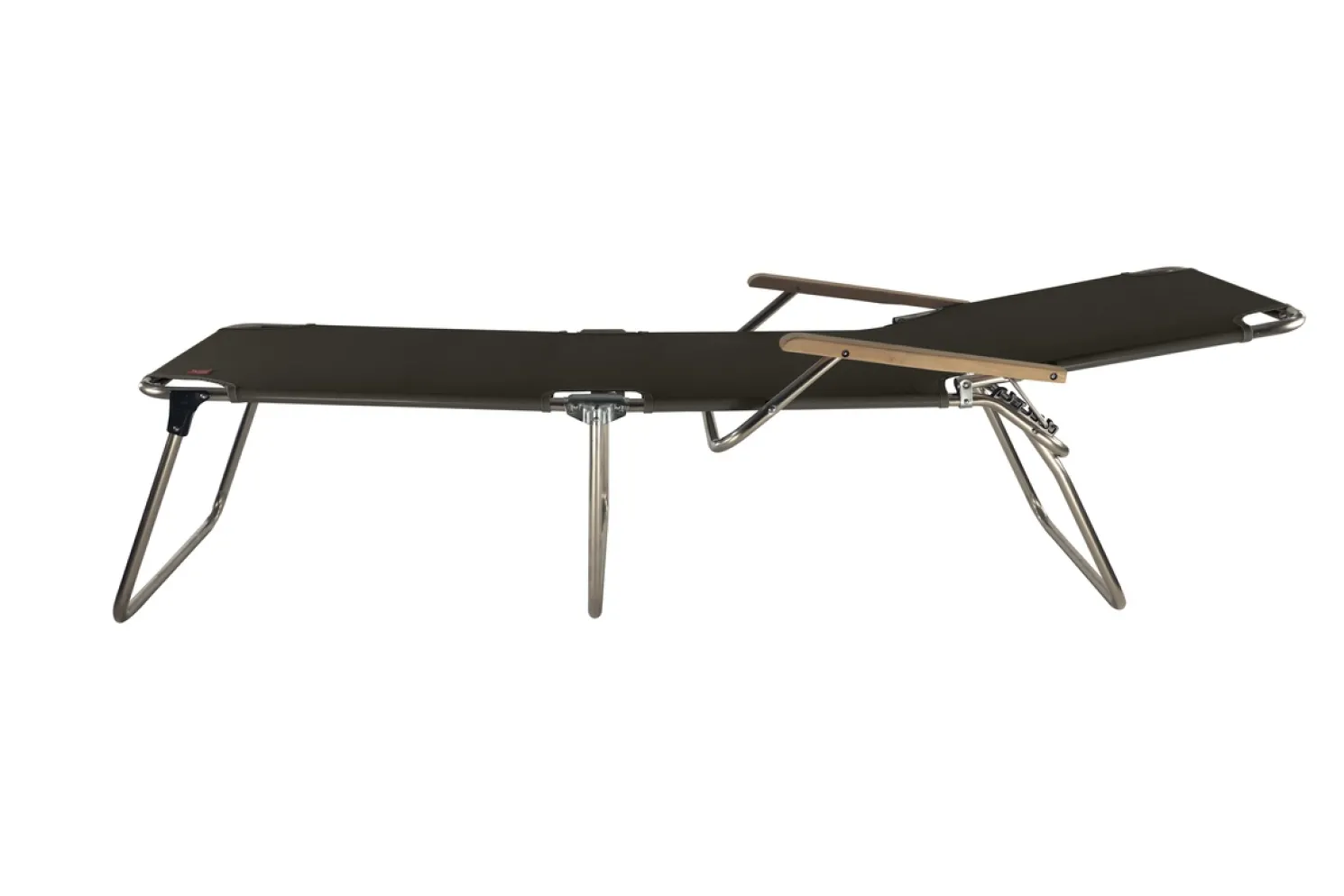 Fiam Dreibeinliege Fiam Amigo 40+ mit Armlehne, schwarz