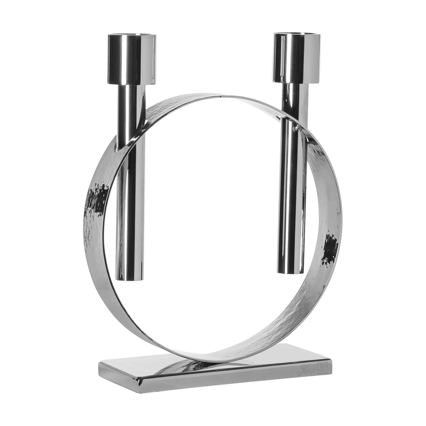 Fink Carpio runder Stabkerzenhalter 2-flammig