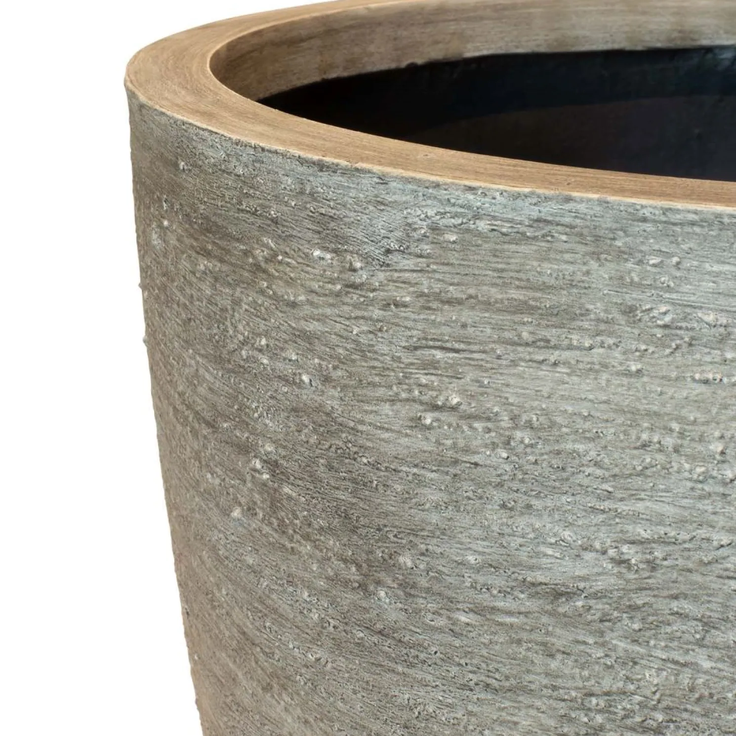 Fleur Ami Cloud Gefäß für Pflanzen grau Ø 42,5 cm, Höhe 48 cm