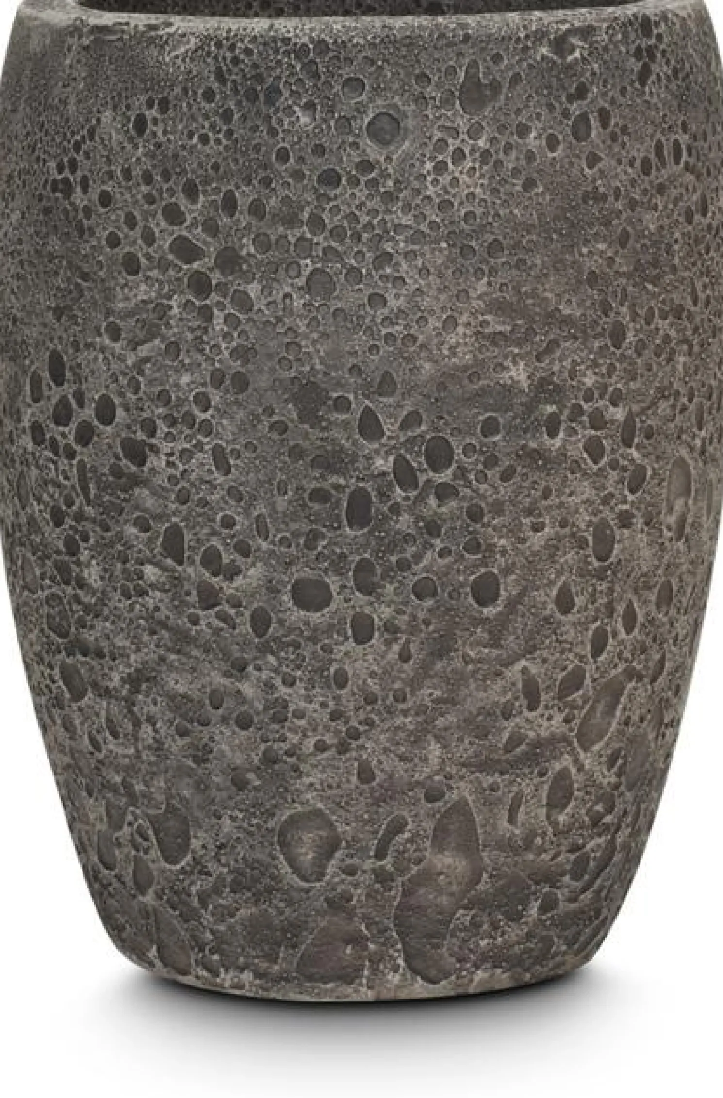 Fleur Ami Lava frostsicherer Pflanzkübel grey-wash Ø 29 cm, Höhe 38 cm