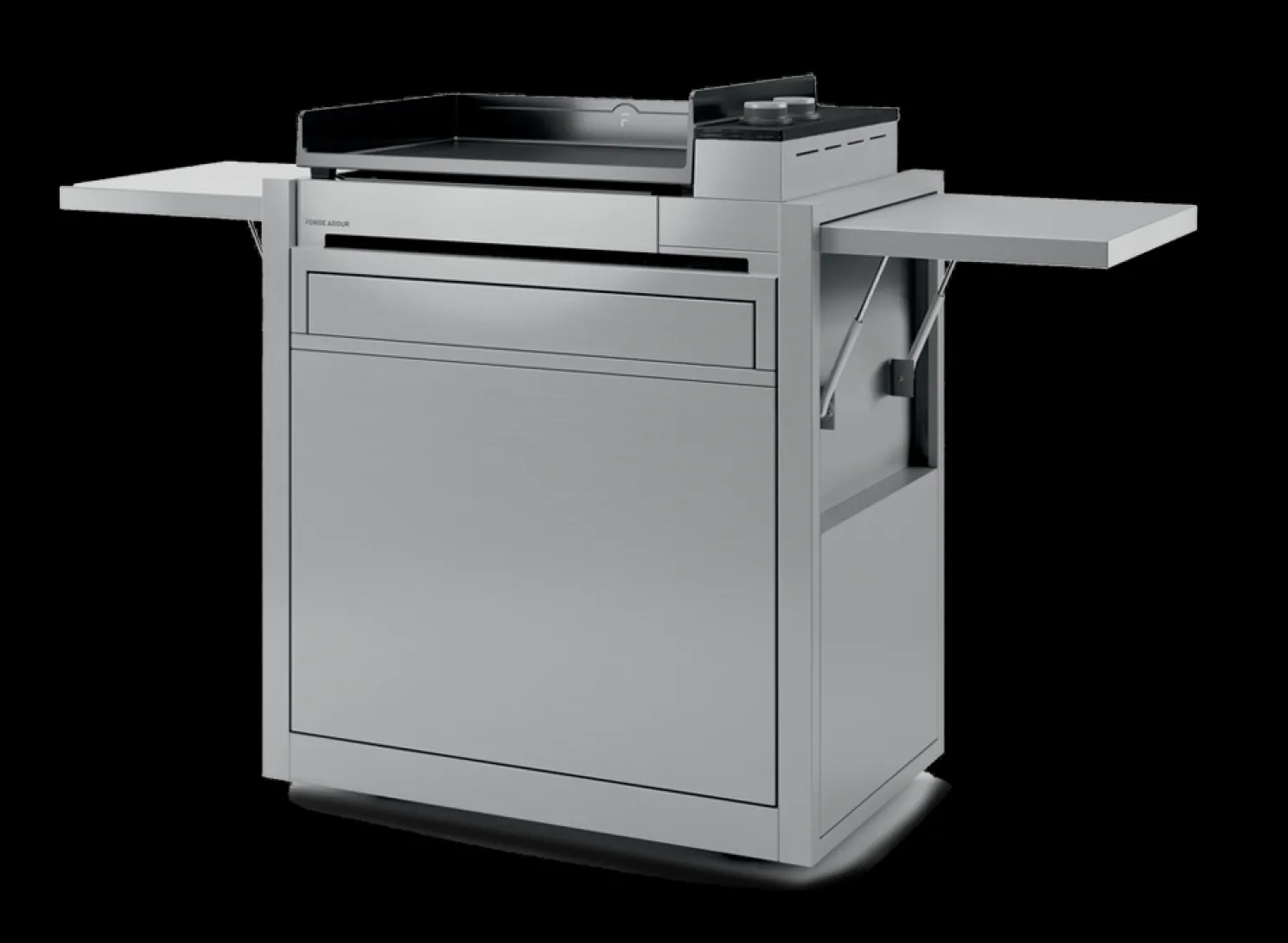 Forge Adour Plancha Wagen Edelstahl für Premium 60 I (ohne Plancha)