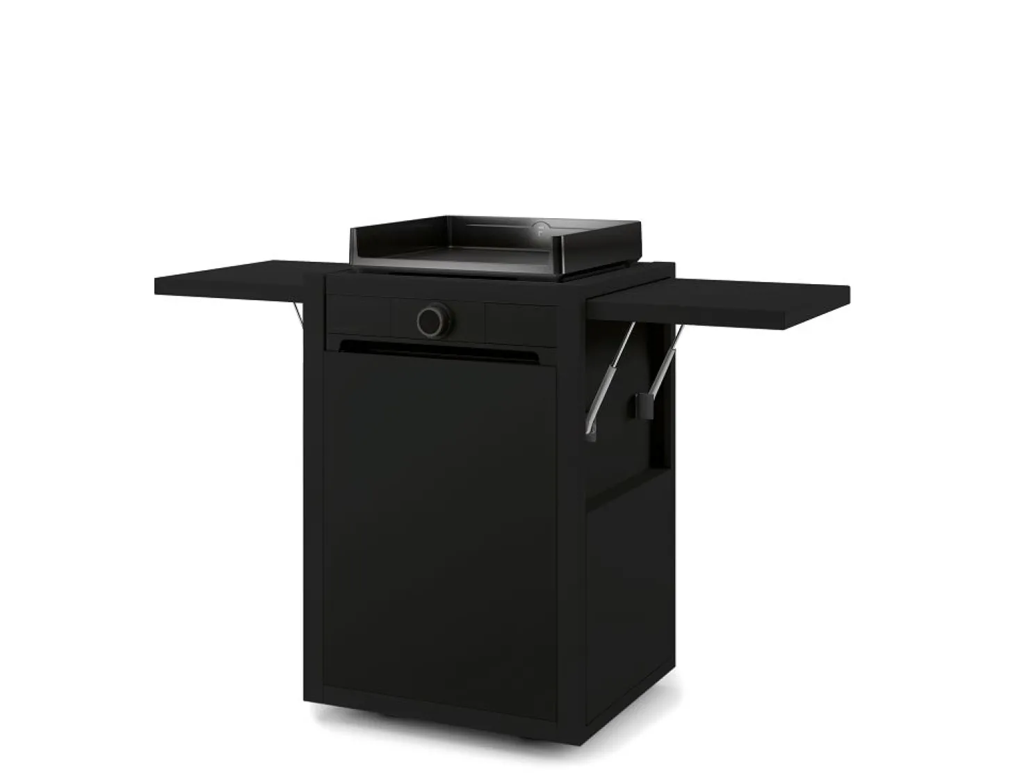 Forge Adour Plancha Wagen Schwarz für Modern ( ohne Plancha ) 45