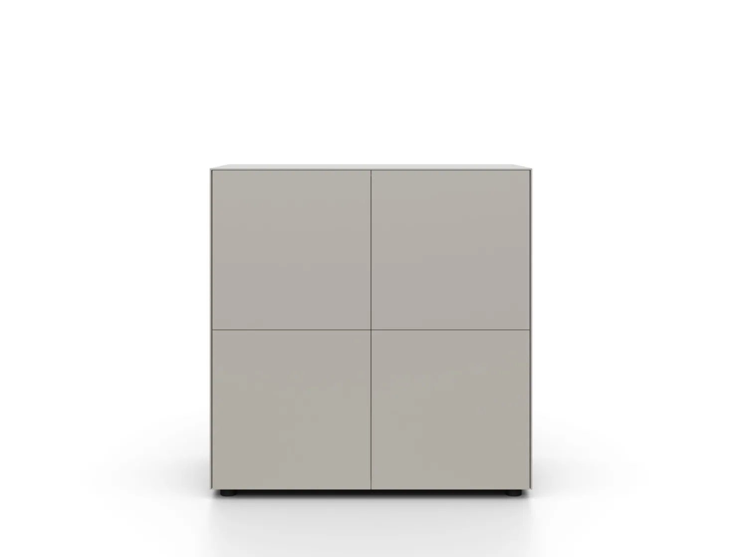 form1 Connect Kommode Viertürer Stone Gleiter