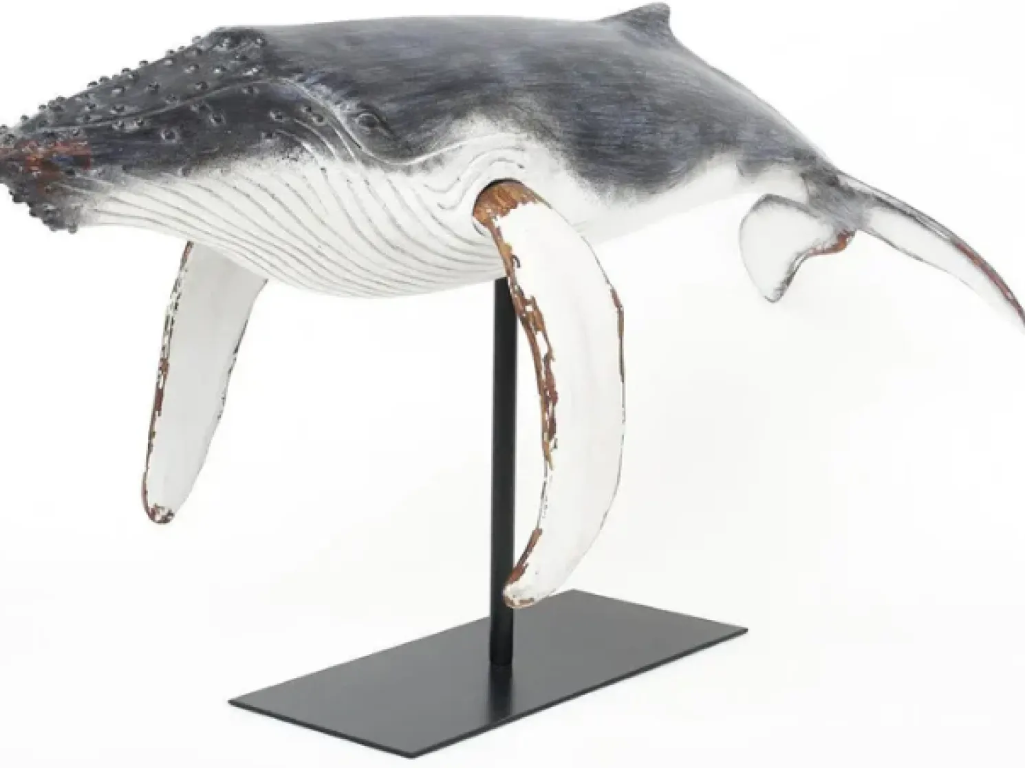 Batela Großer Harzwal mit Metallsockel 75x40 cm