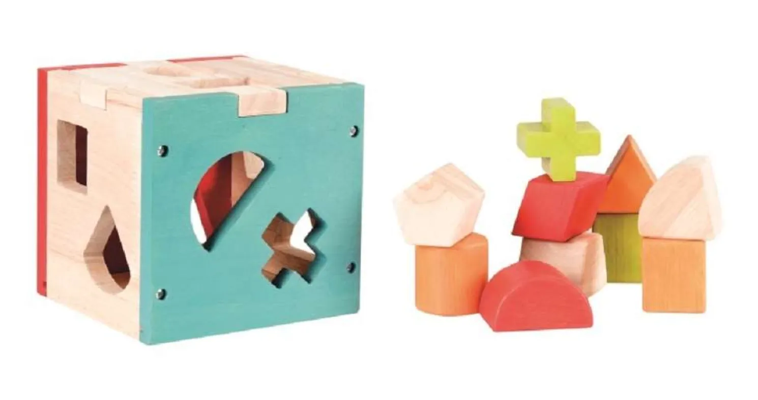Egmont Toys Activity Cube Holz