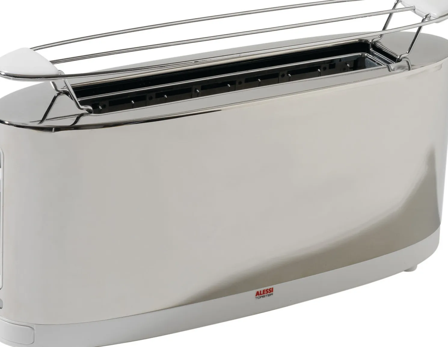 Alessi Toaster weiß mit Ständer