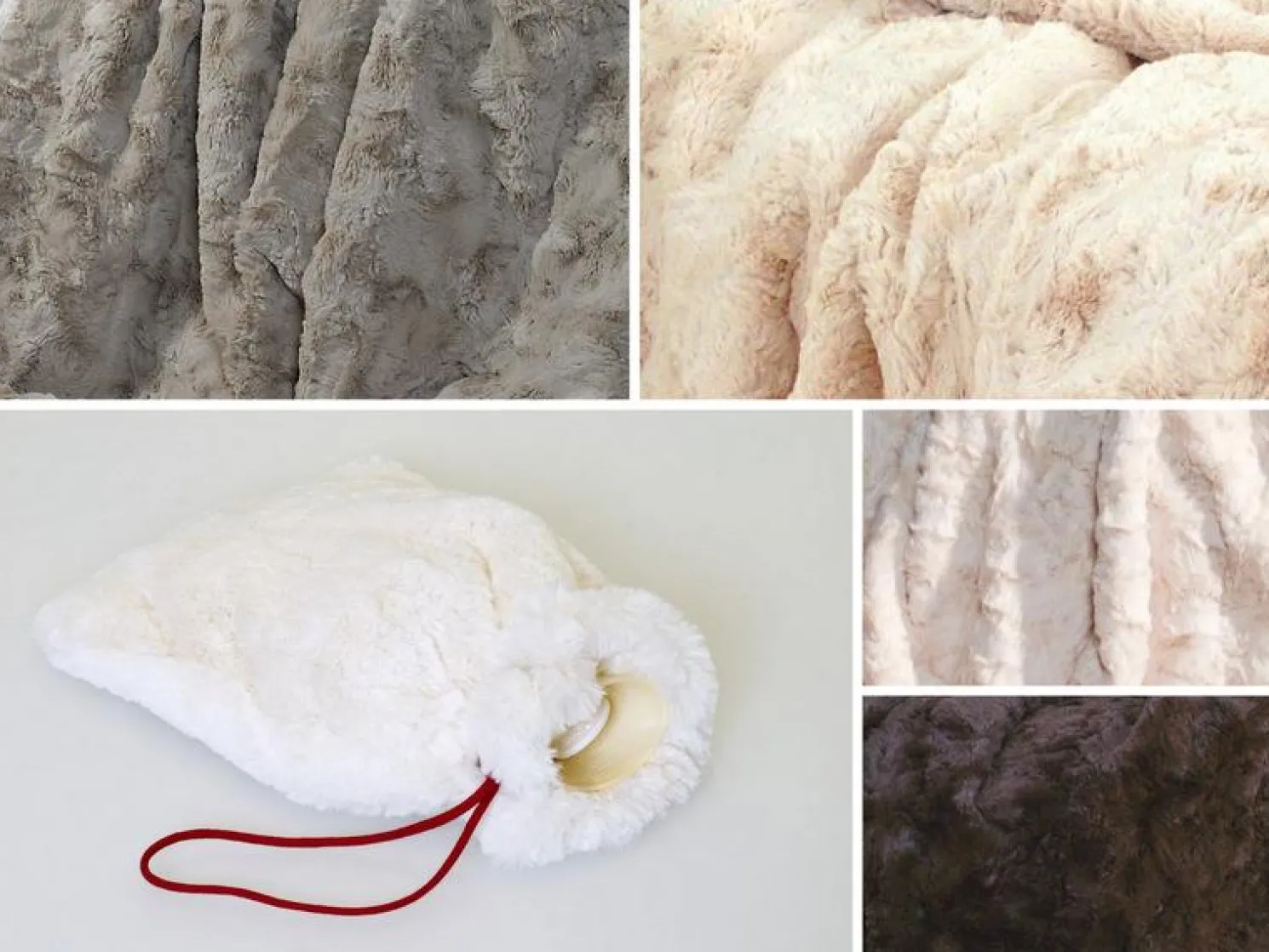 Carma Kunstfellwärmflasche Merino