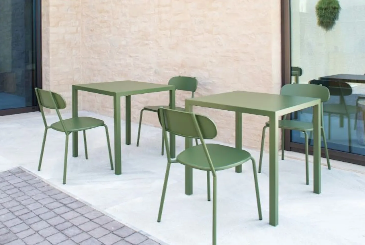 vermobil Robuster Gartentisch Fox 70x70 cm corten CO