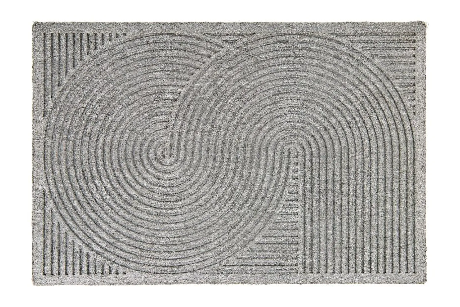 Astra Outdoor Türvorleger Graphic Deluxe 45x75 cm silber