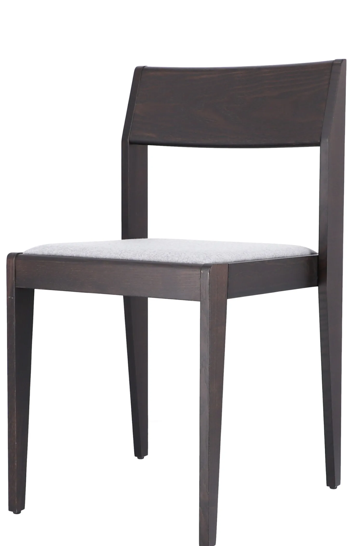 Jan Kurtz Stuhl mit gepolsteter Sitzfläche Nora wenge/hellgrau