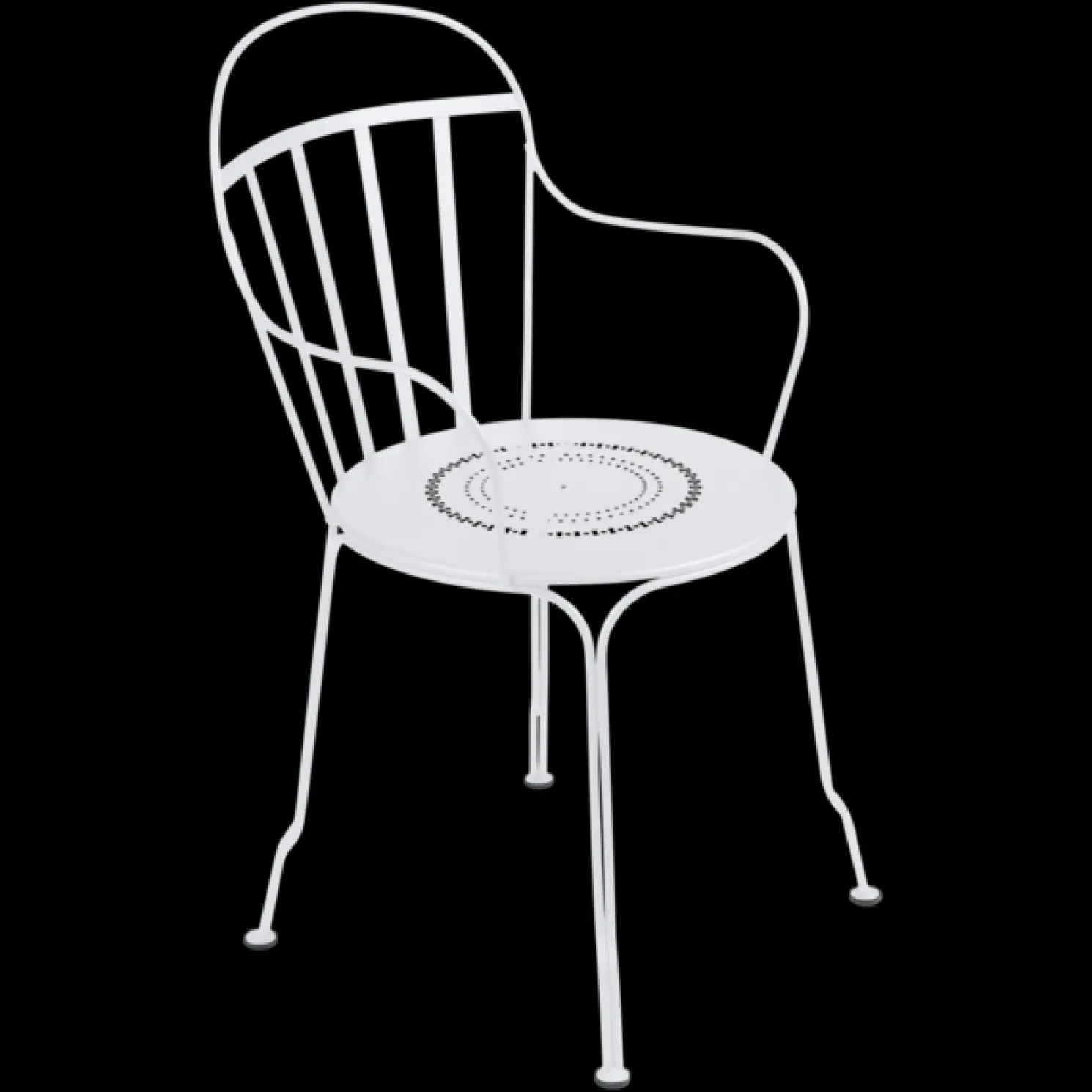 Fermob Louvre Sessel Baumwollweiß