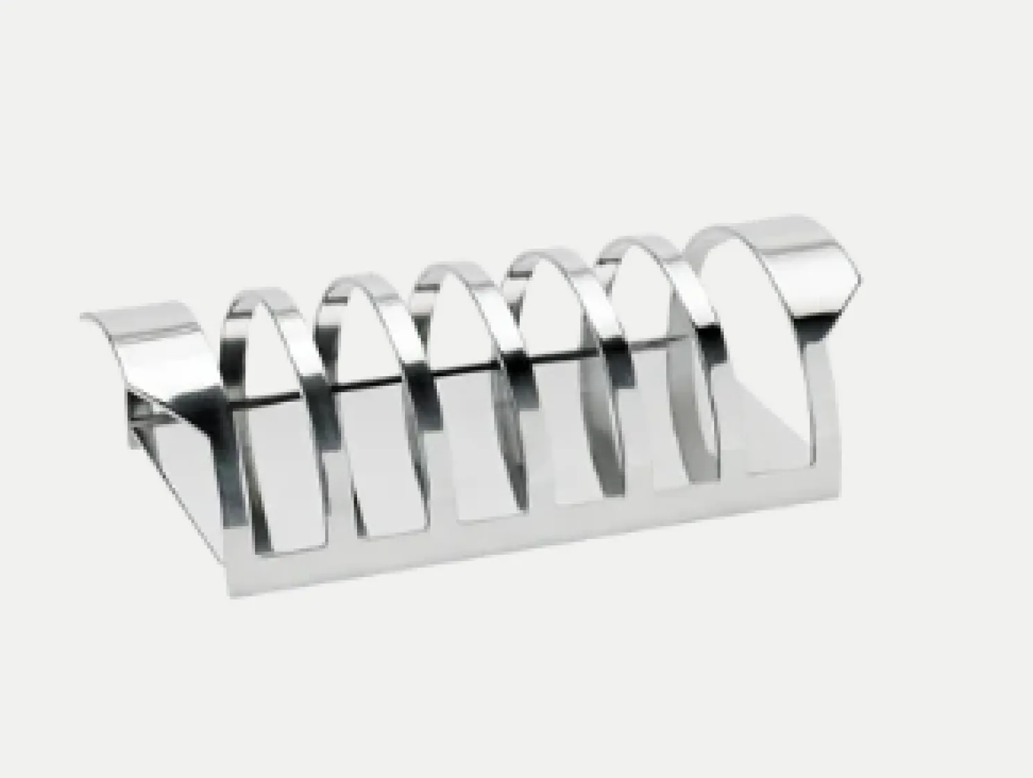 Stelton Arne Jacobsen Toasthalter aus Edelstahl
