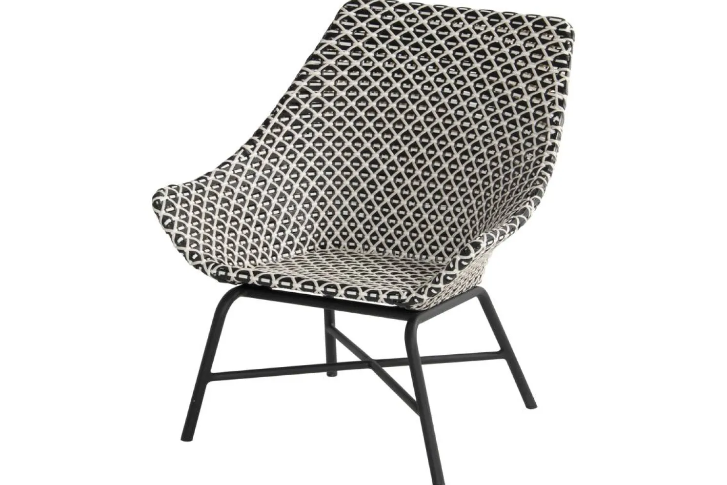 Hartman Delphine Outdoor Loungesessel Schwarz