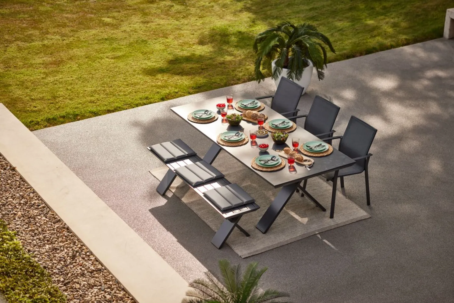 Hartman Xanadu Kermaik Outdoortisch