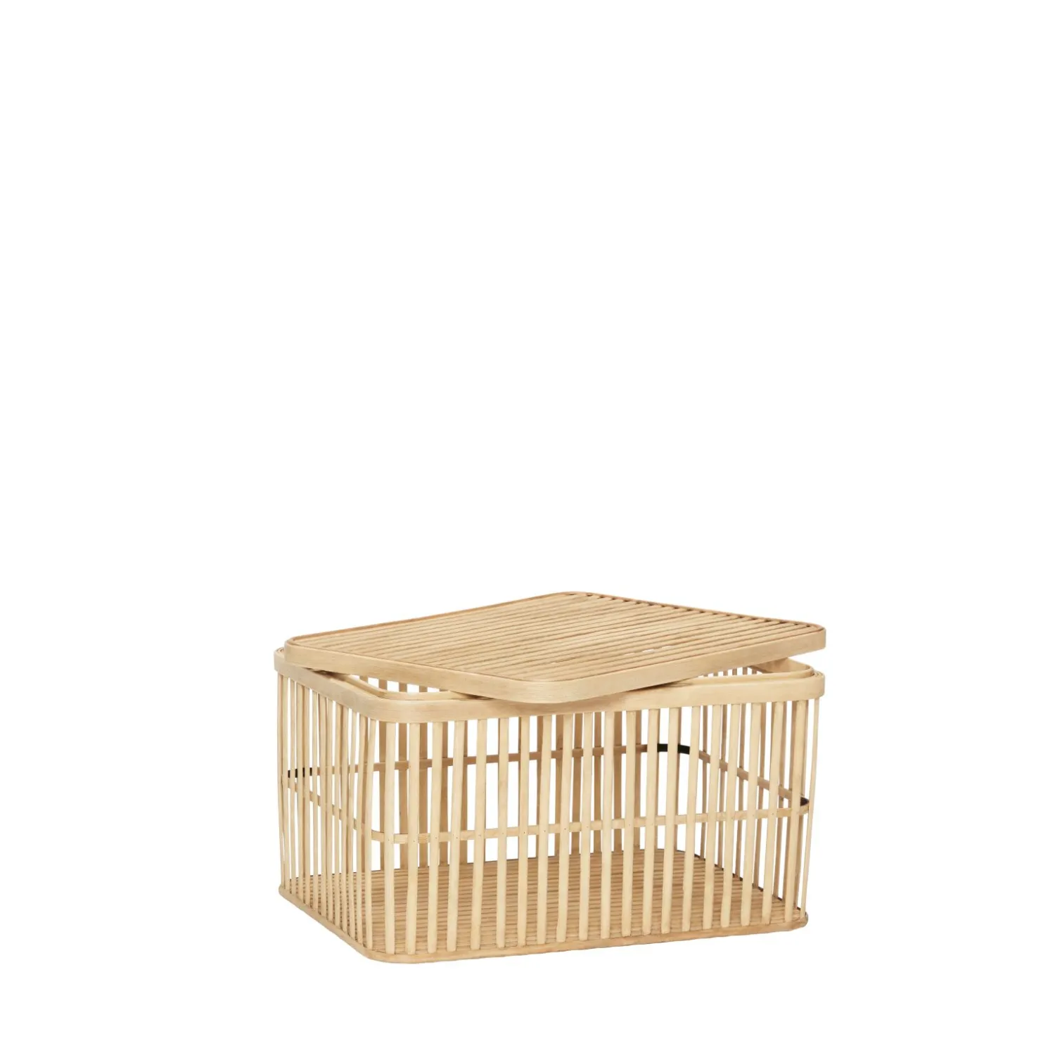 Hübsch Cheery Weidenkörbe Naturfarben 46x35x Höhe 27 cm