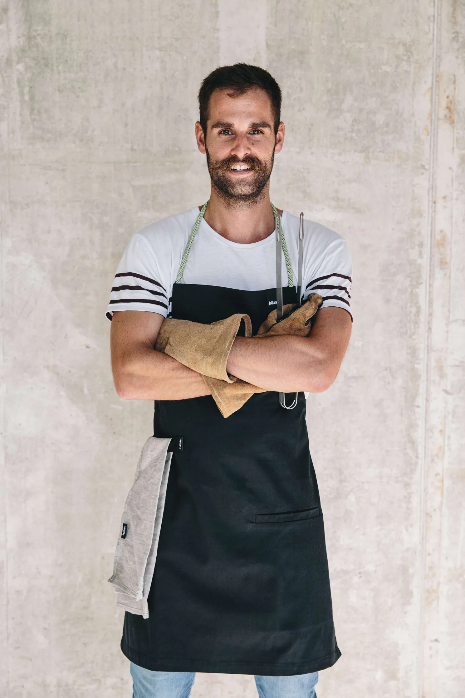 höfats Grillhandschuhe Velourleder