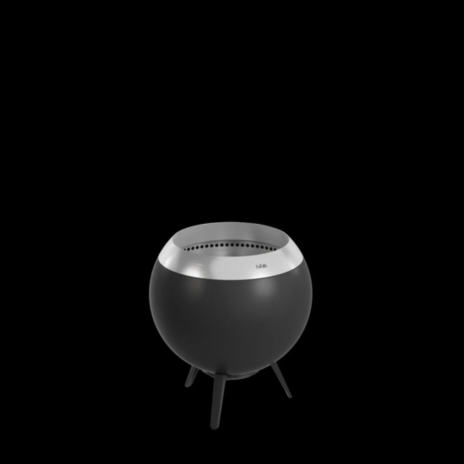 höfats MOON 45 Feuerschale Ø 45 cm Silber / niedrig