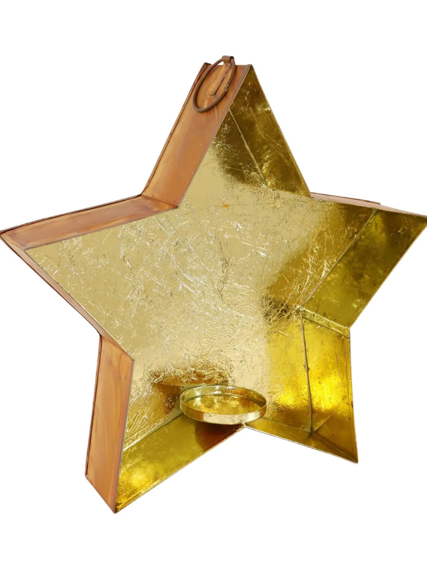 Hoff Kerzenhalter "Goldstern" Ø30, H 7,5