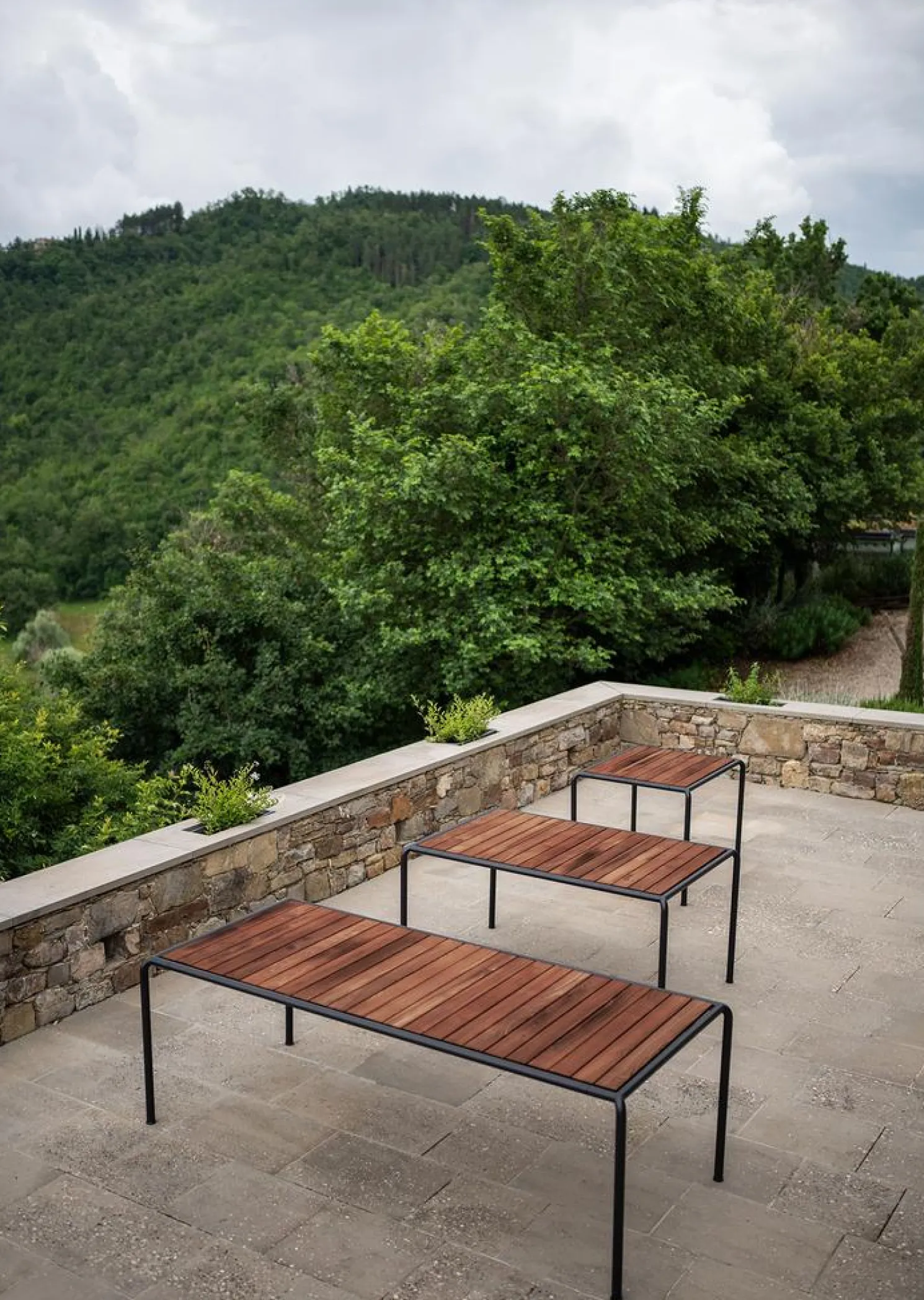 HOUE AVANTI Outdoor Esstisch Modular Kiefer 83 cm