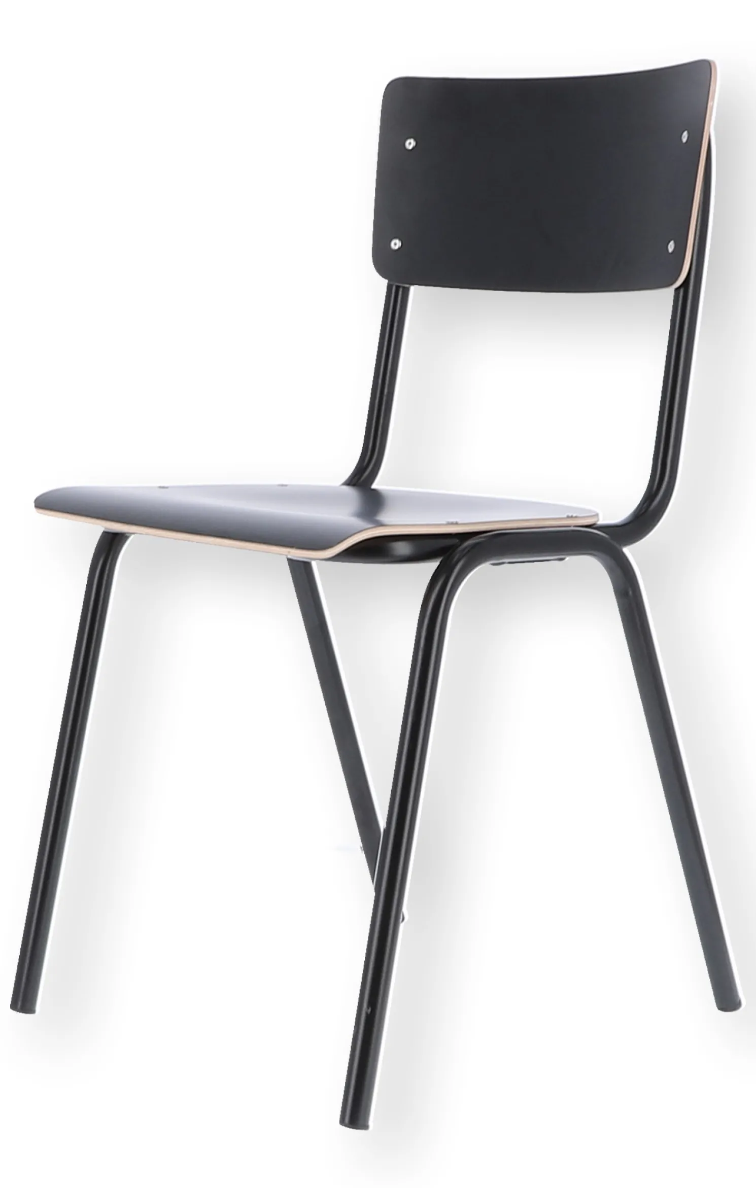 Jan Kurtz Stuhl ZERO - einfarbig - schwarz