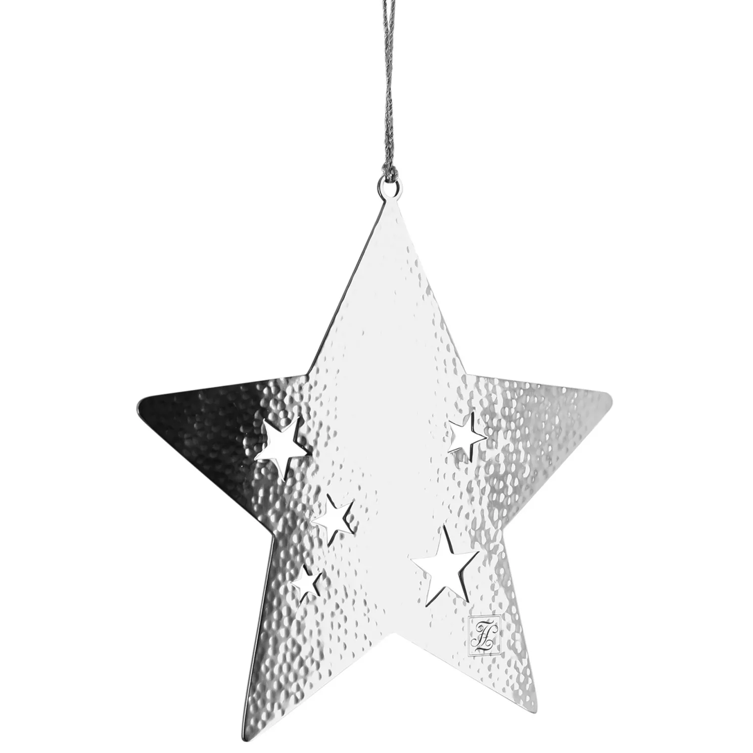 Fink Carina Sternanhänger - gehämmertes Design 21 cm