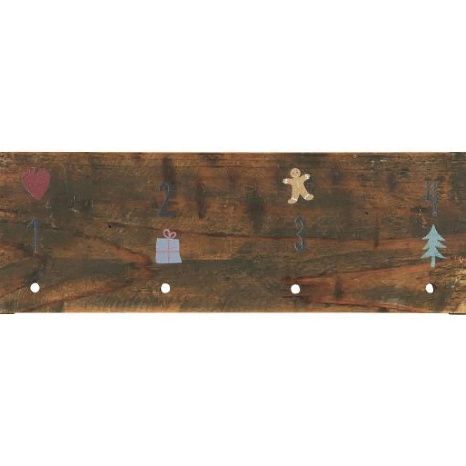 IB laursen Holzschild Adventkalender 1-4