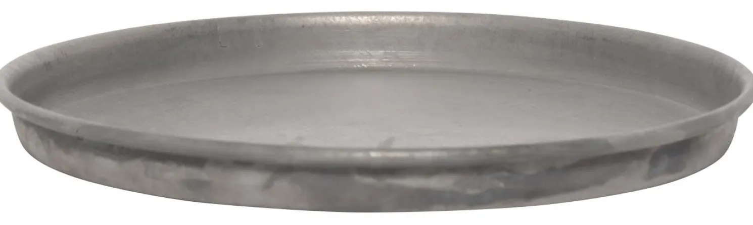 IB laursen Rundes Dekotablett aus Metall, Ø 16 cm