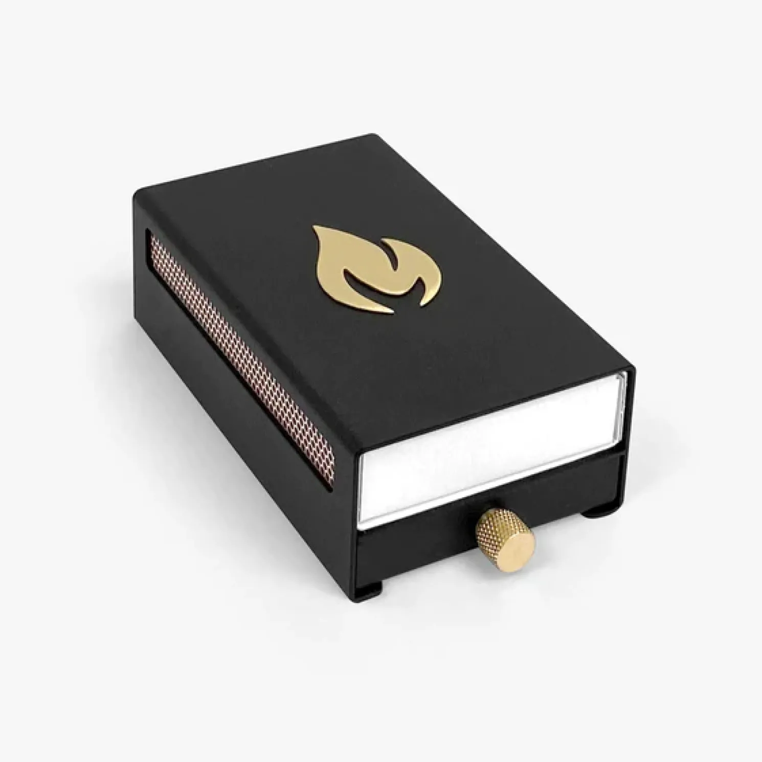 Nordic Flame Streichholz-Schachtel Hülle - Schwarz