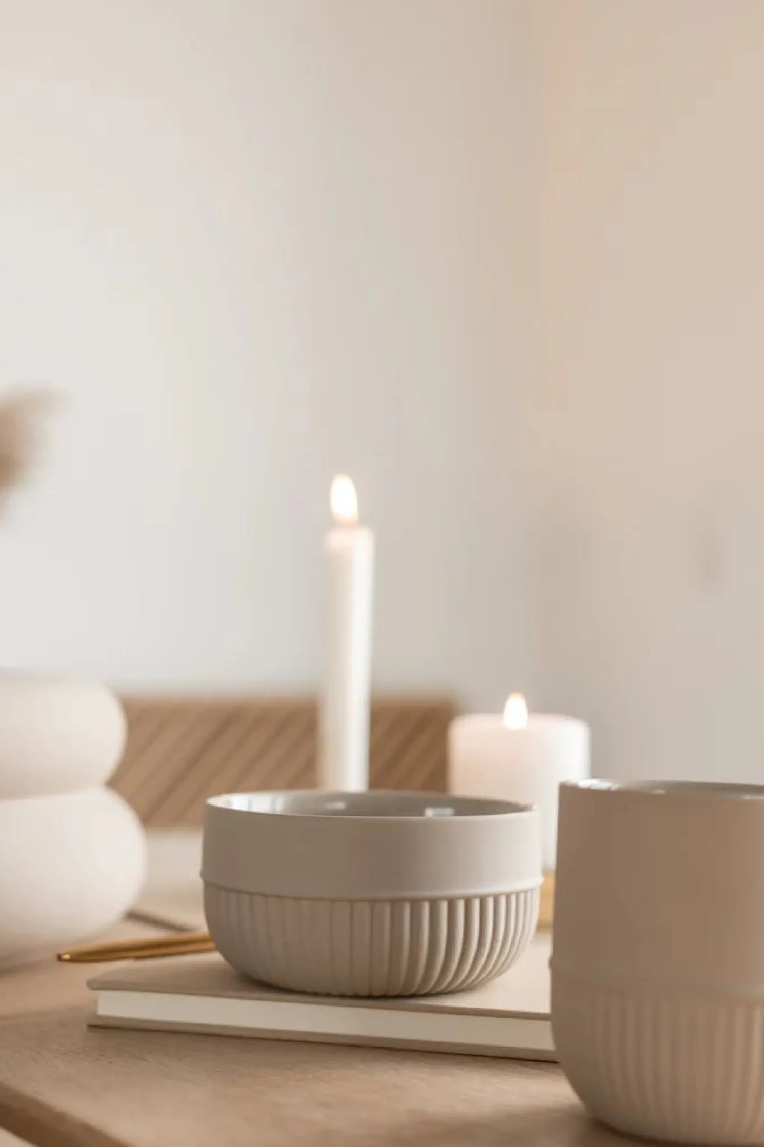 Novoform Root kleine Bowl-Schale in beige