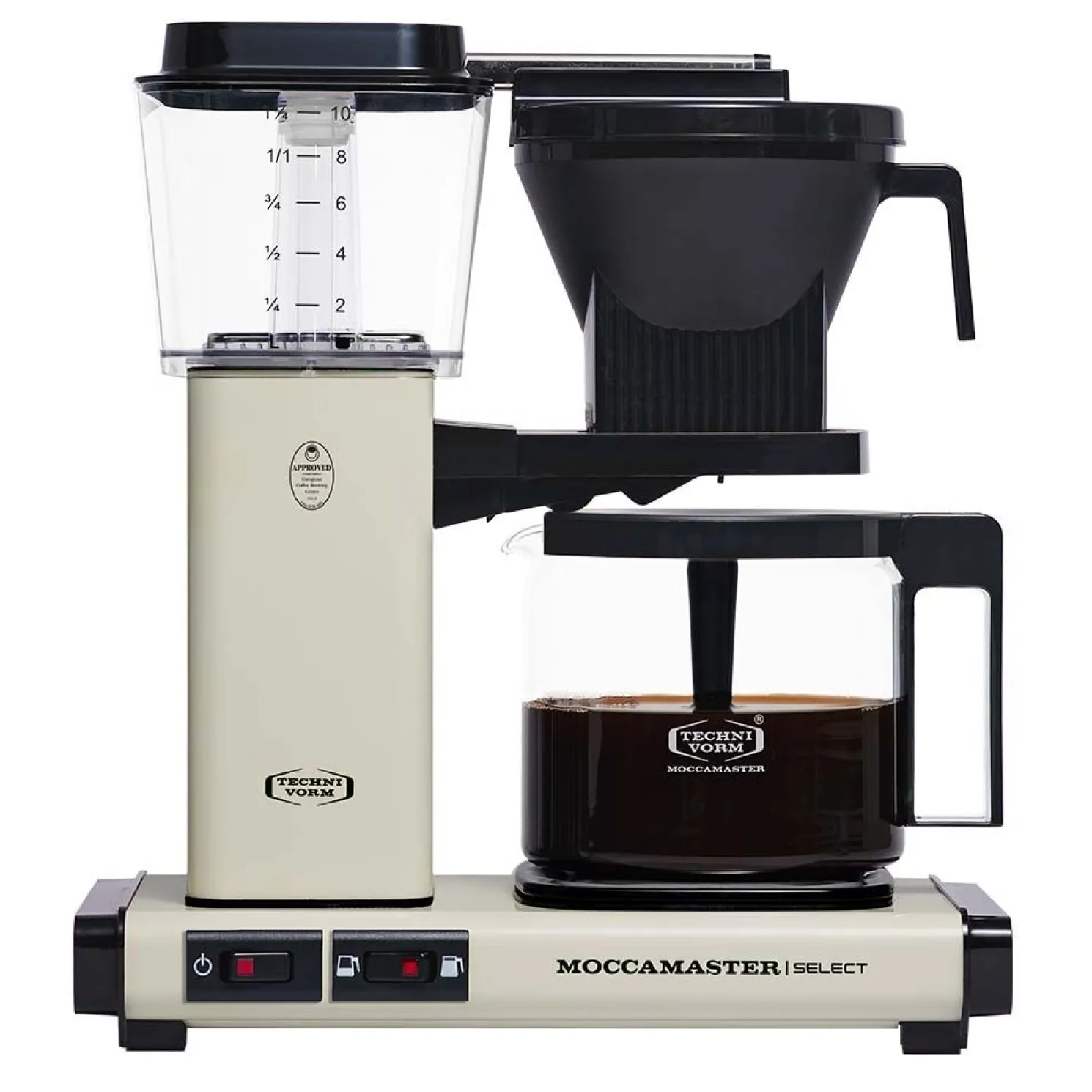 Moccamaster KBG Select - Filterkaffeemaschine - creme