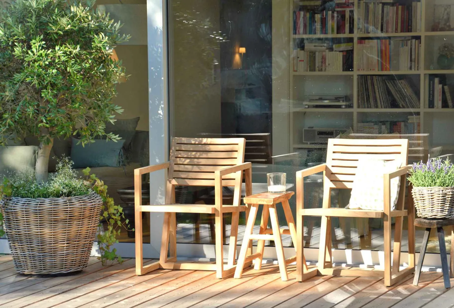 Jan Kurtz Armlehnensessel Timber Teak massiv