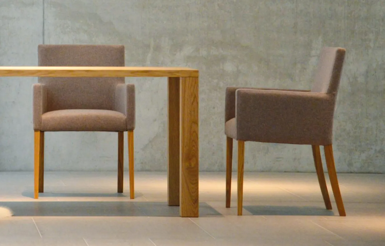 Jan Kurtz AUGUS - Stuhl steinbraun