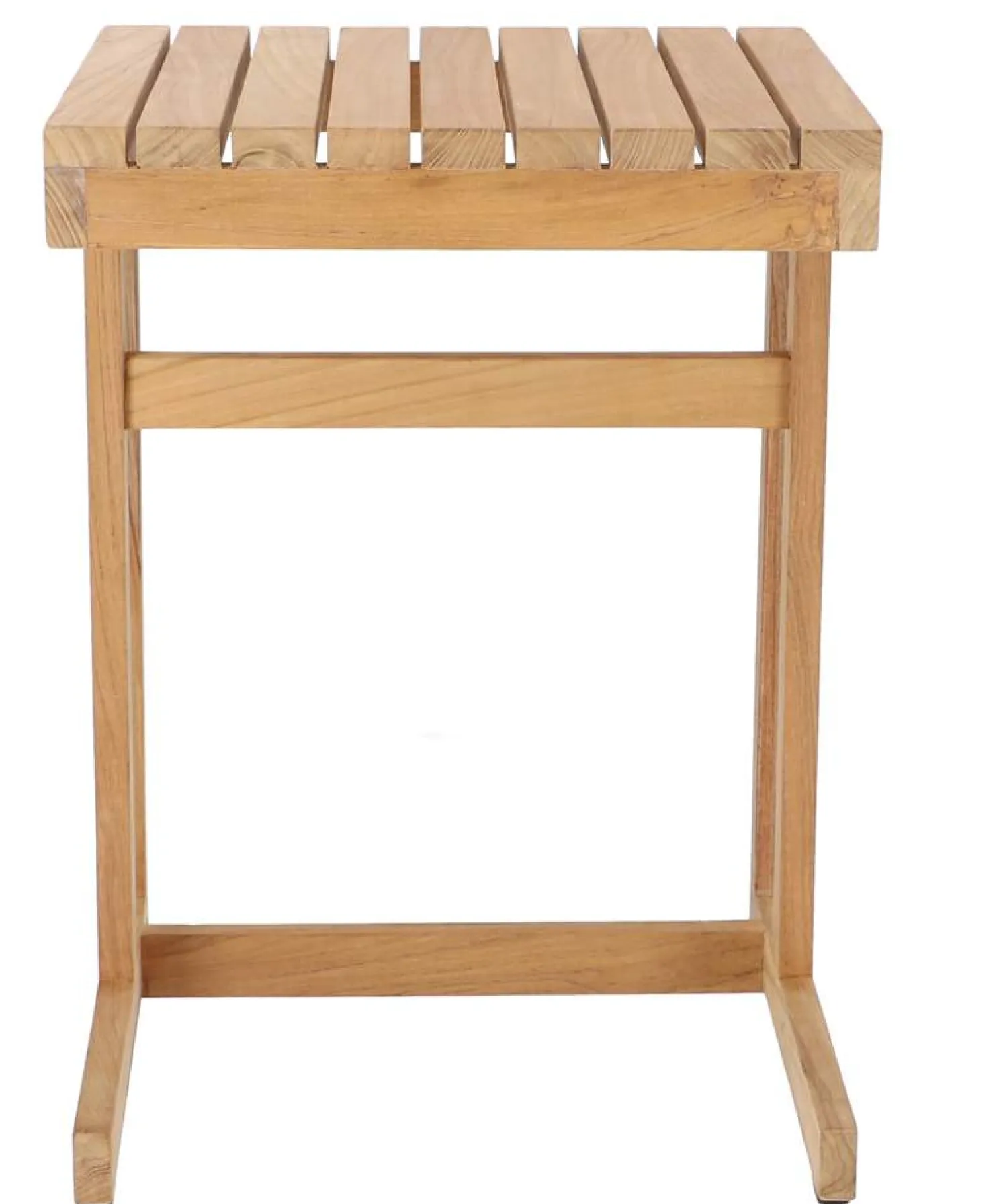 Jan Kurtz Beistelltisch CERO, Teak massiv, natur 55 x 40 x 40