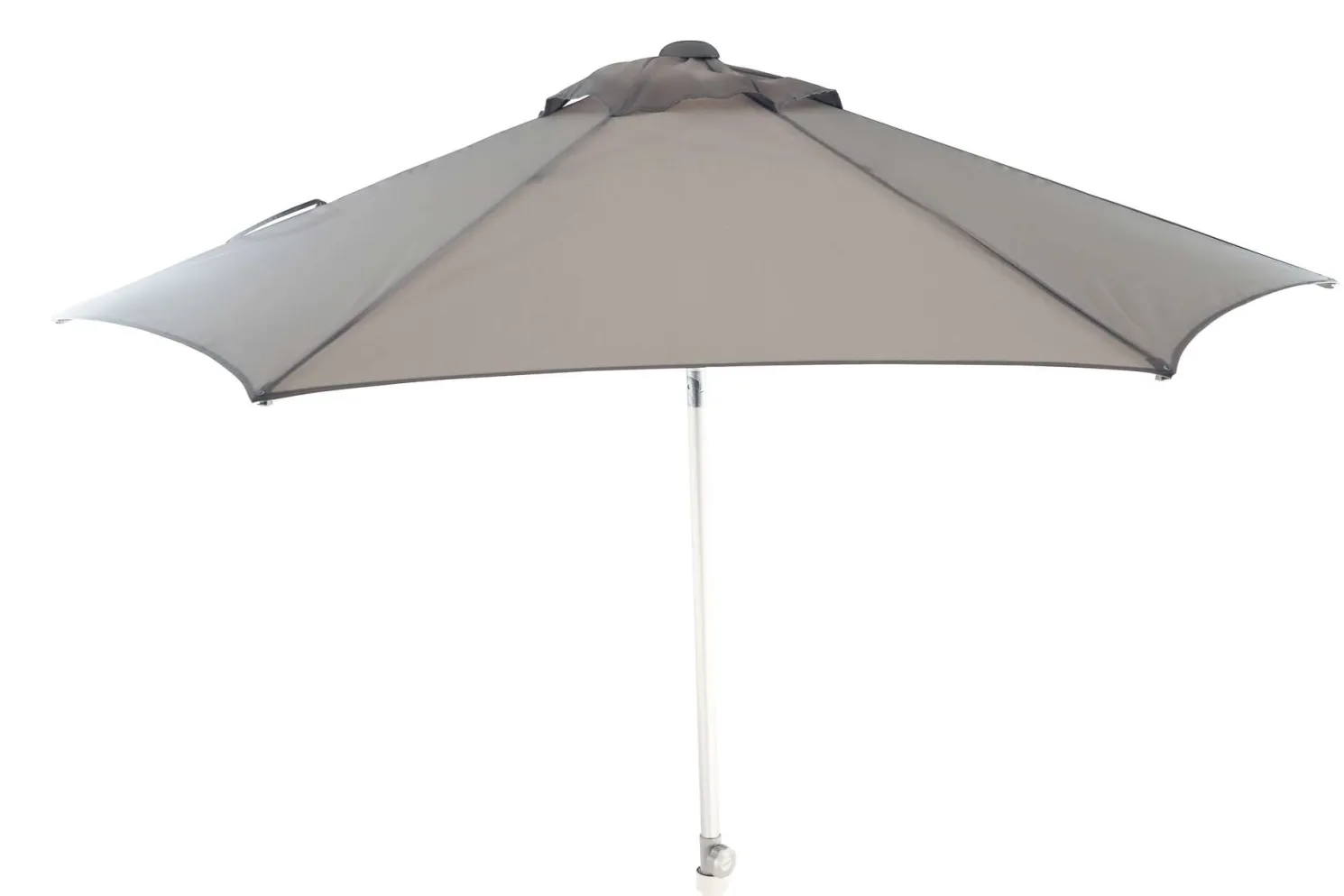 Jan Kurtz Elba - Sonnenschirm rund hellgrau Ø 250 cm
