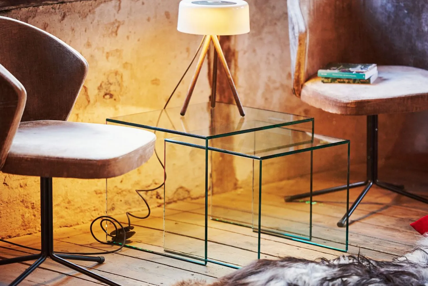 Jan Kurtz 2er Set Beistelltisch EVEN