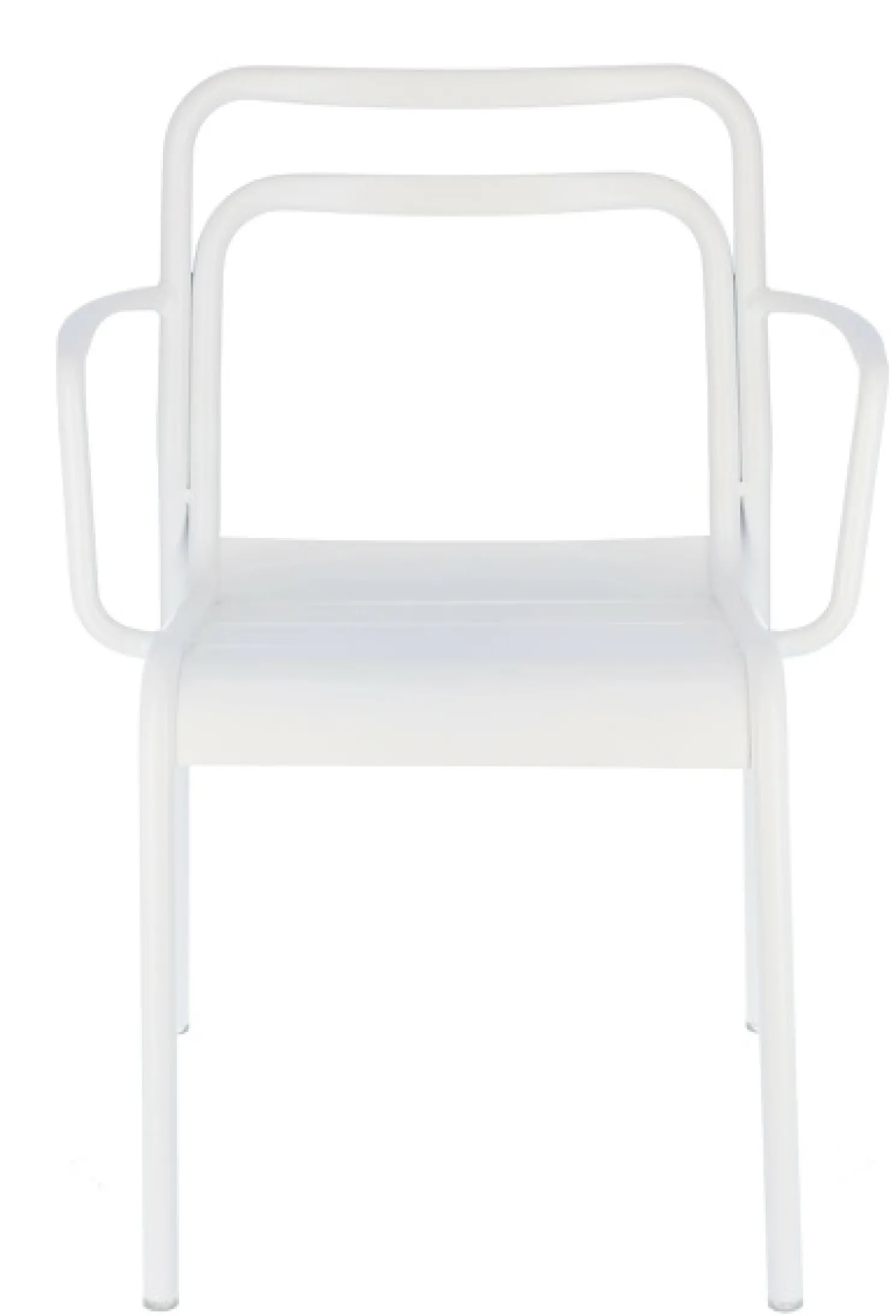 Jan Kurtz Garten Stapelsessel LIVE Gestell: Aluminium pulverbeschichtet weiß