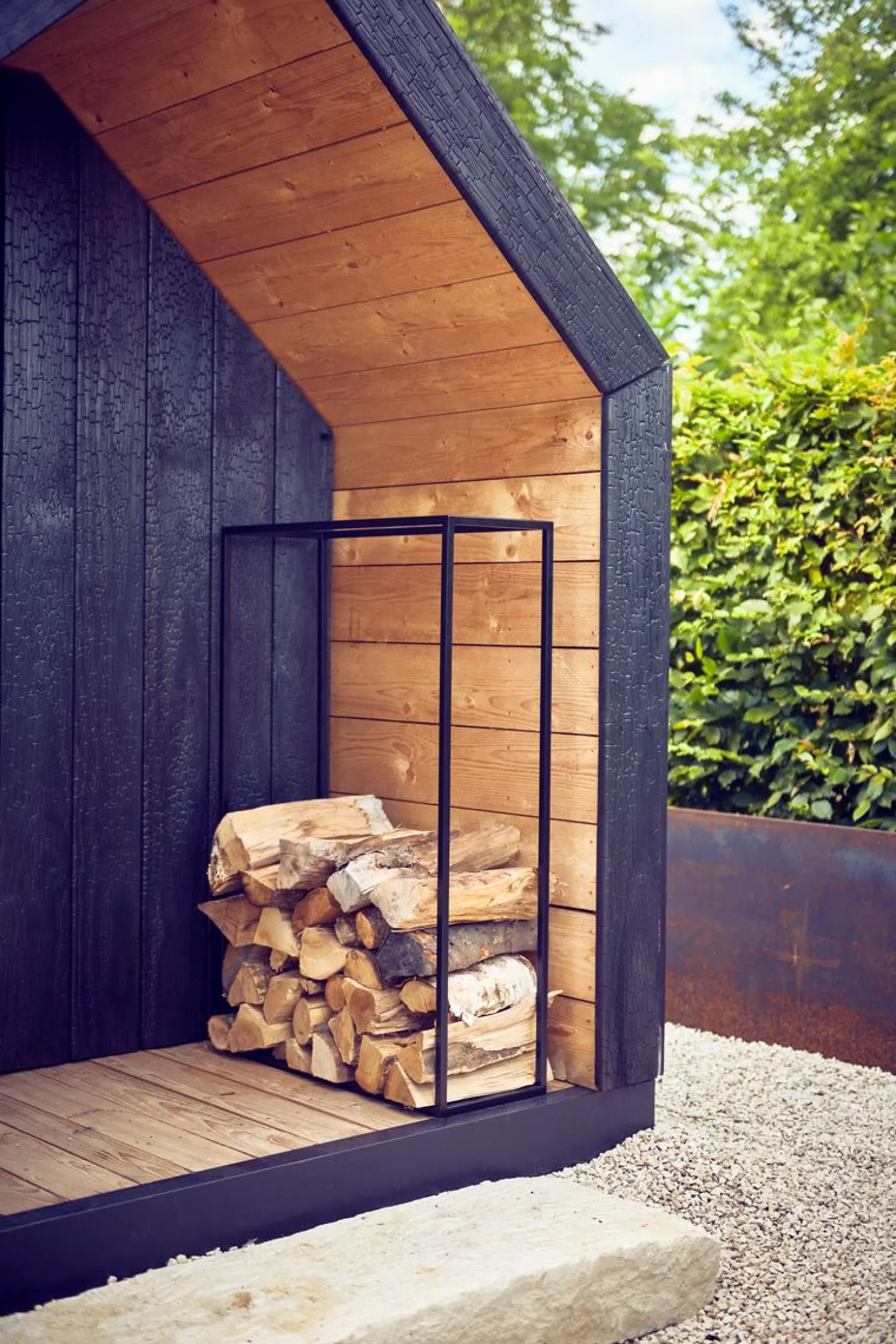 Jan Kurtz Kaminholzgestell HOLZMAXX, Stahlrohr schwarz