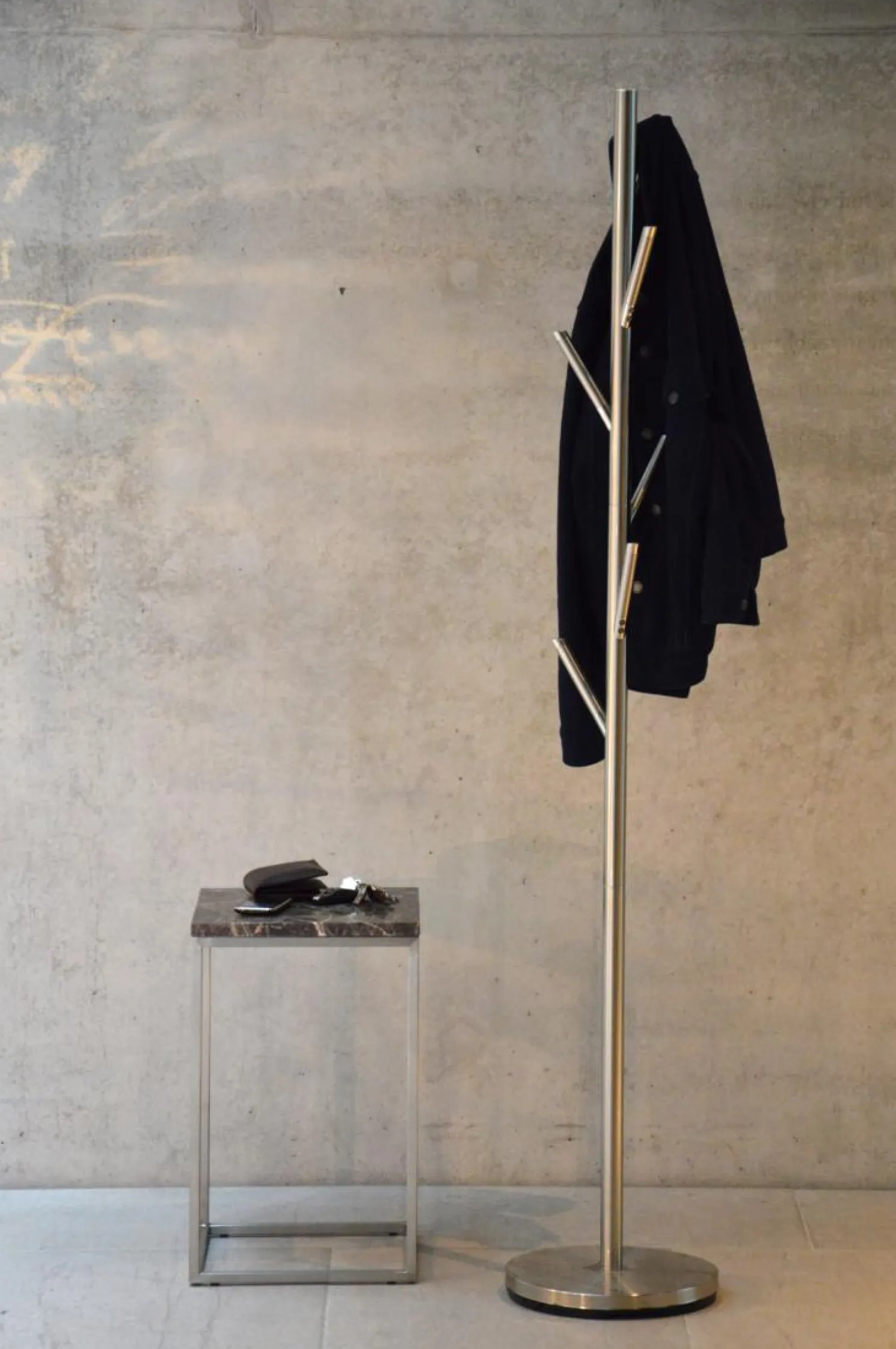 Jan Kurtz Kleiderständer Detroit silber