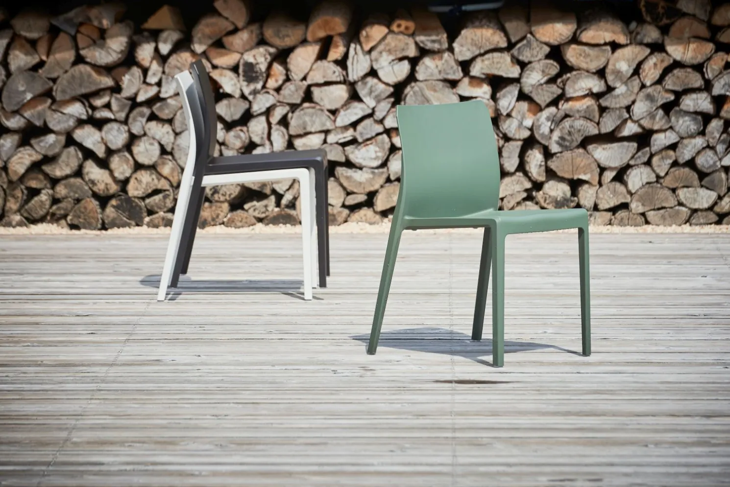 Jan Kurtz Outdoor Stapelstuhl MIA schwarz