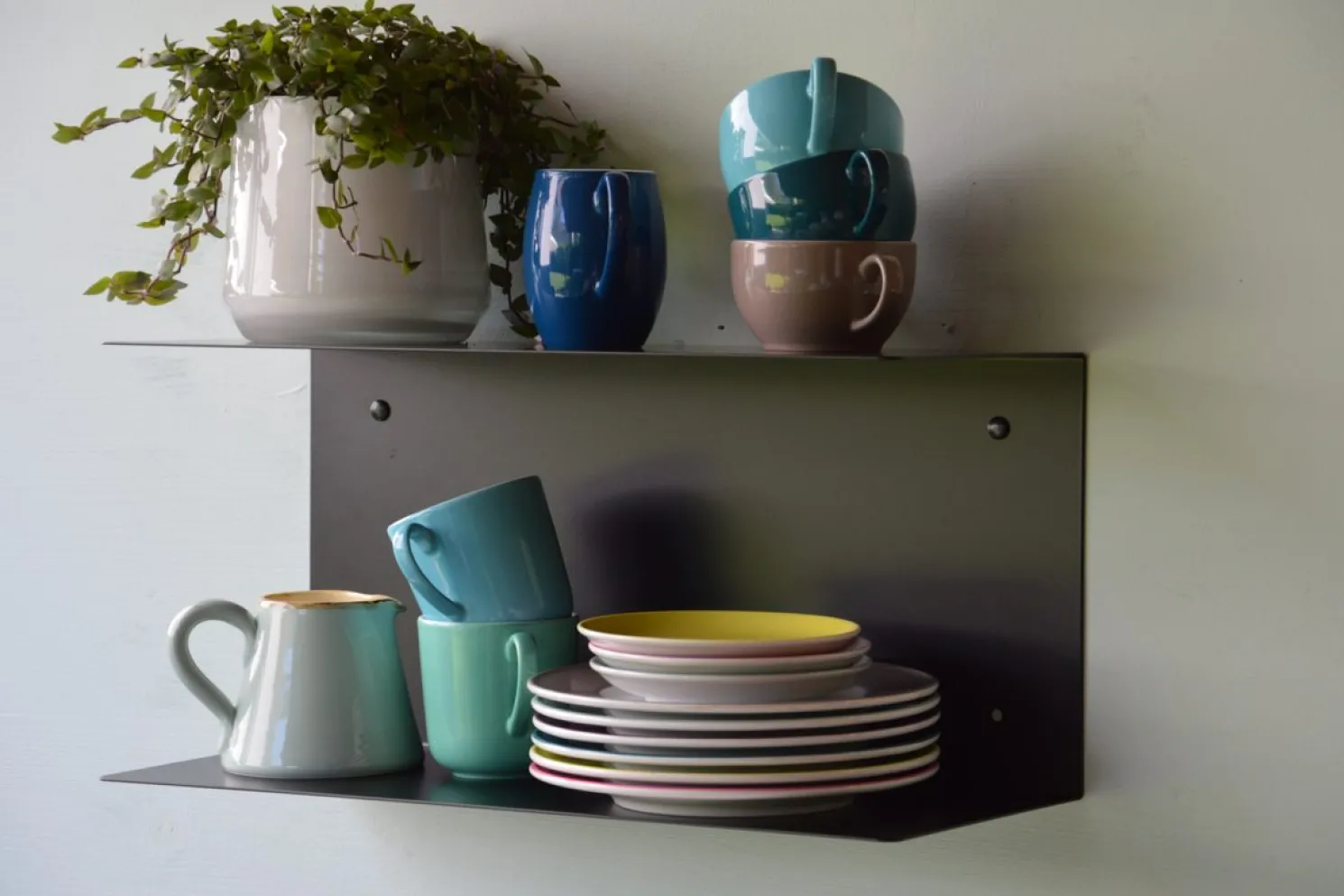 Jan Kurtz Regal Fleur Schwarz 50cm