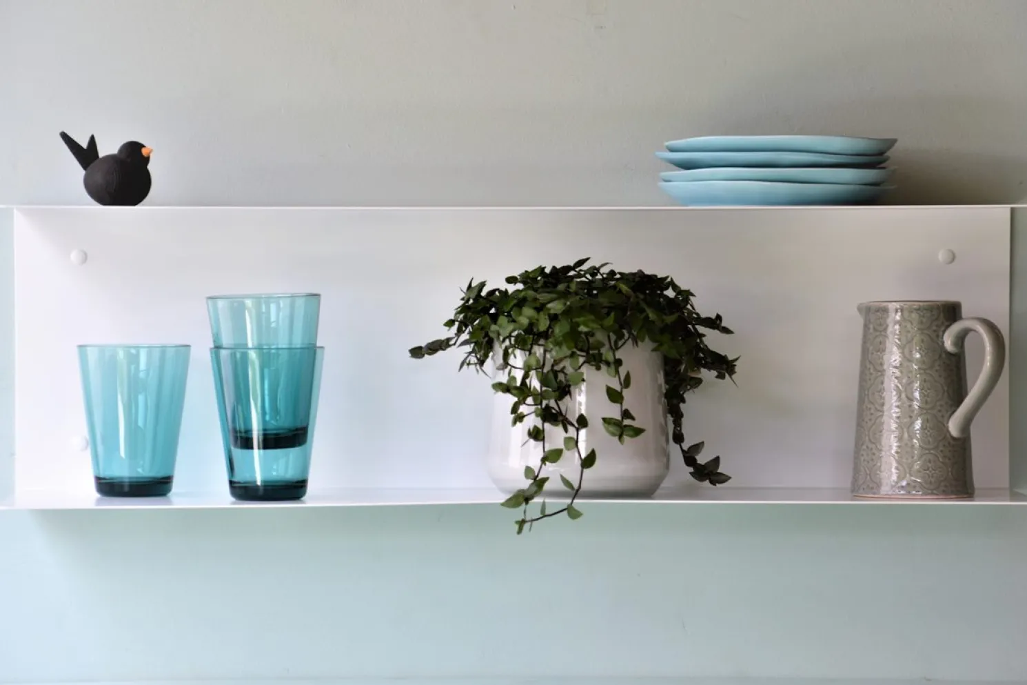 Jan Kurtz Regal Fleur Schwarz 50cm